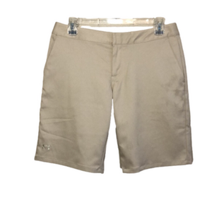 UNDER ARMOUR Performance‎ Mid-rise Classic 3-Pocket Chino Shorts Khaki Size 6